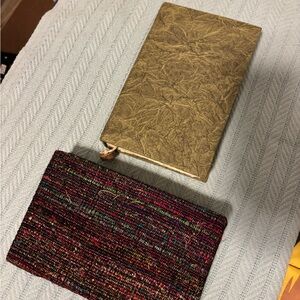 Textured Notebooks with Multicolor Woven covers